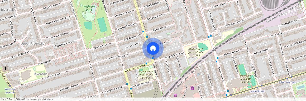 463 Pape Avenue Unit# Upper, Toronto