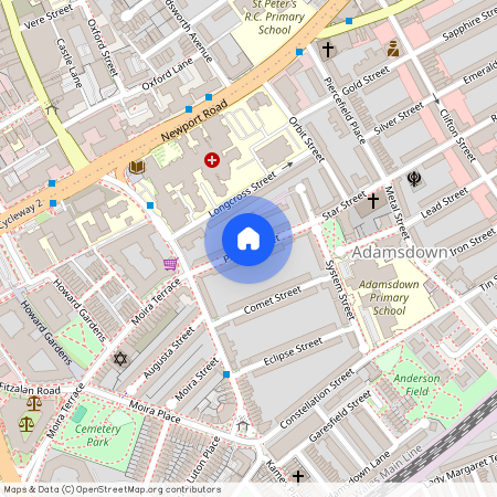 Planet Street, Cardiff., CF24