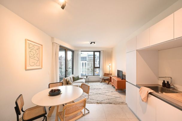 Mooi gemeubeld 1-slaapkamer appartement met terras - Foto 1