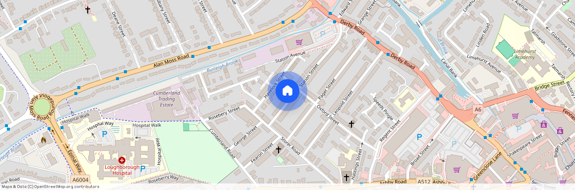 92-93 Station Street, £99, Loughborough
