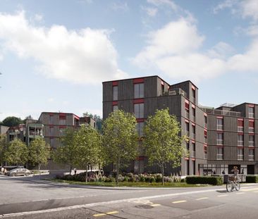 First-time rental: LAST 3.5-room garden apartment with seating - Foto 6