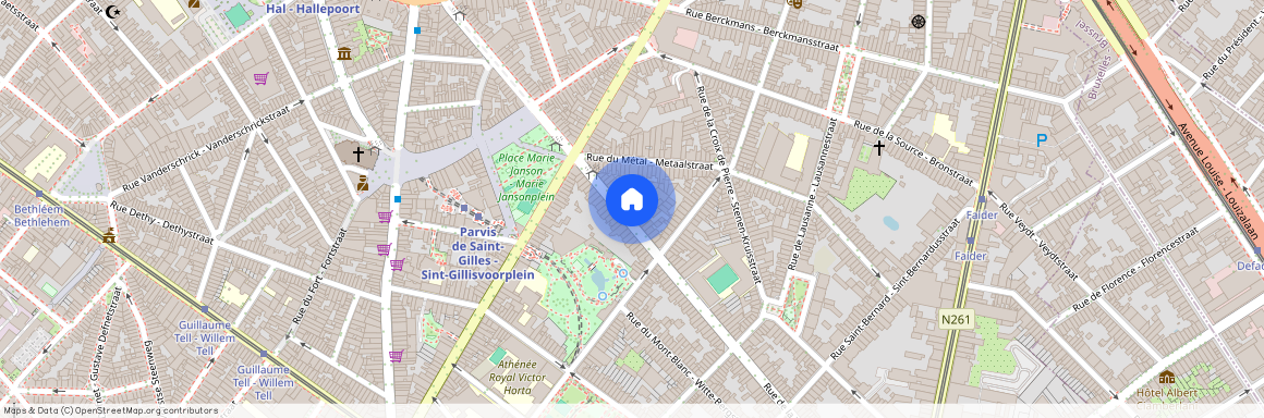 Rue de la Victoire 96, 1060 Saint-Gilles, België