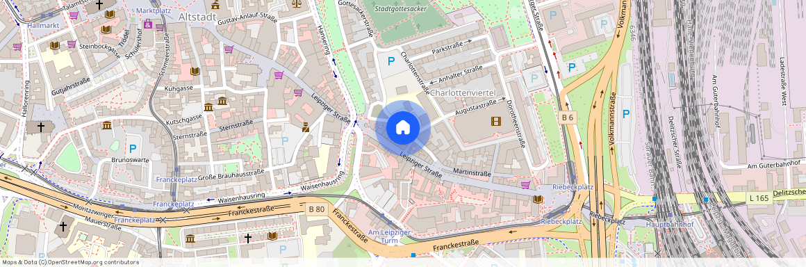 Martinstraße 26, (Mitte), 06108 Halle