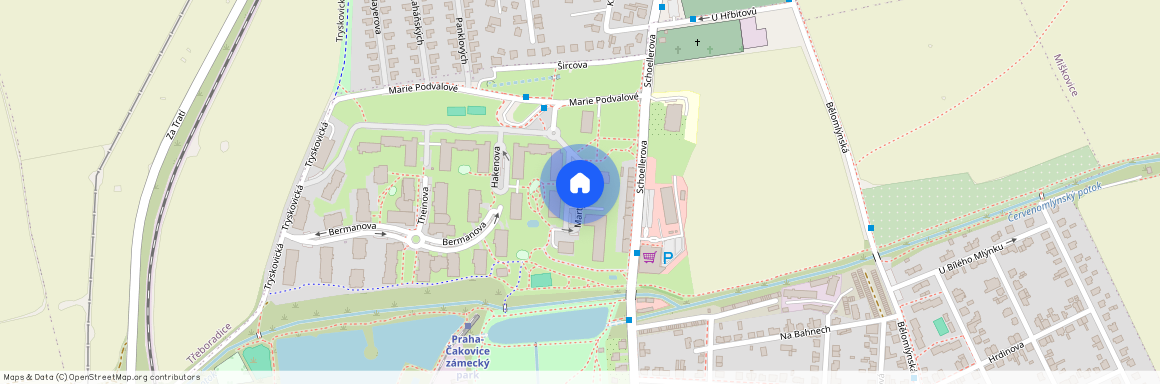 Marty Krásové, Praha