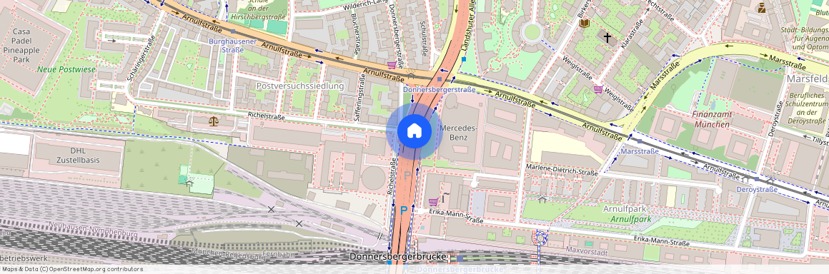 Neuhausen, Nahe Donnersberger Brücke, München