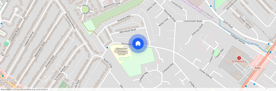 Dorchester Road, Worcester Park KT4