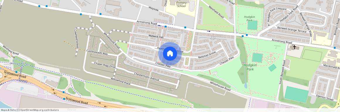 Featherwood Avenue, Newcastle upon Tyne, Tyne and Wear, NE15