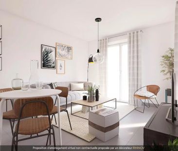 location Appartement T2 DE 40.4m² À VILLEURBANNE - Photo 3