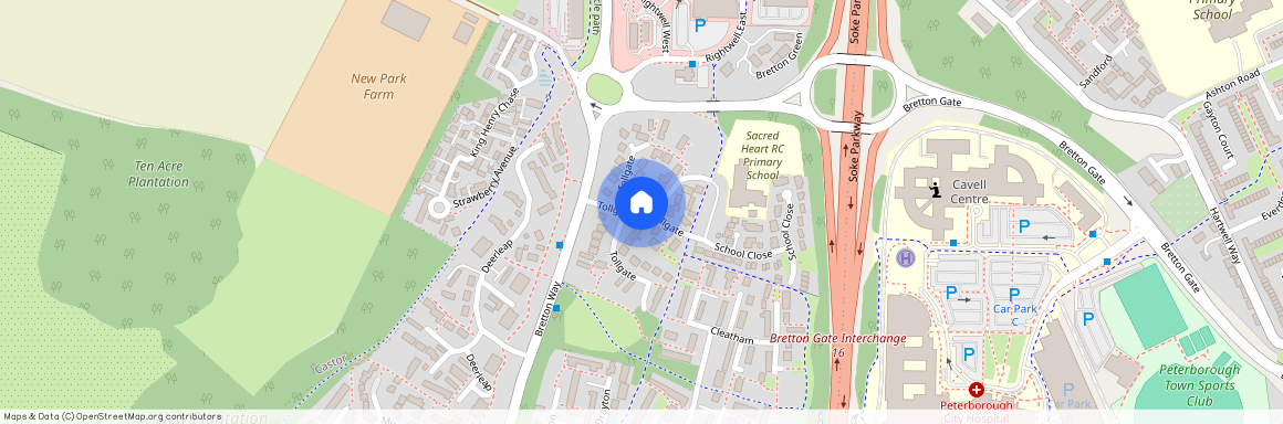 Tollgate, Bretton Peterborough PE3