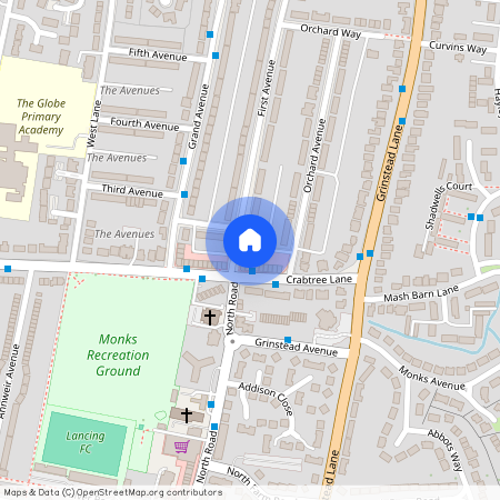 Crabtree Lane, Lancing BN15