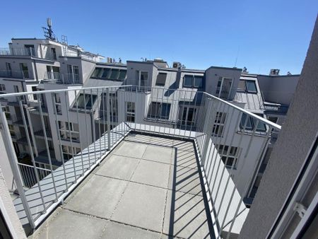 Oberstes Stockwerk! Klimatisierte DG-Wohnung mit 10m² Terrassenfläche!!! - Foto 2