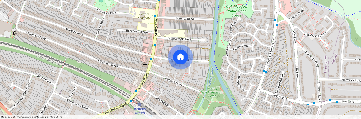 Elmdon Road, Acocks Green B27