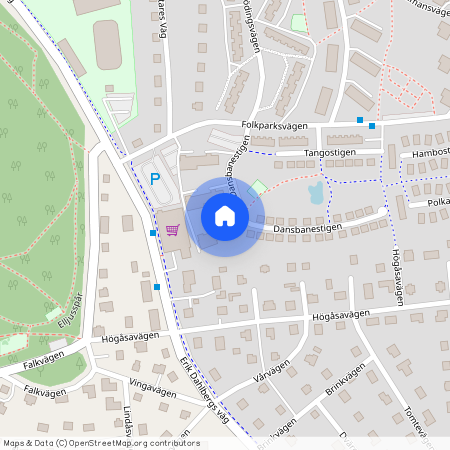 Rosenlund, Södertälje, Stockholm, Dansbanestigen 6