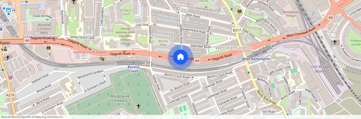 Talgarth Road, W14 9DJ, London