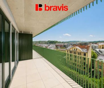 Pronájem bytu 1+kk rezidence „NOVÉ SADY“ na ul. Nové sady, novostav... - Fotografie 2
