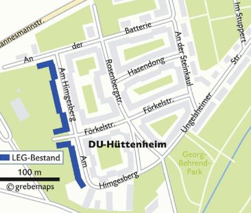 3-Zimmer-Wohnung in Duisburg Hüttenheim - Photo 1