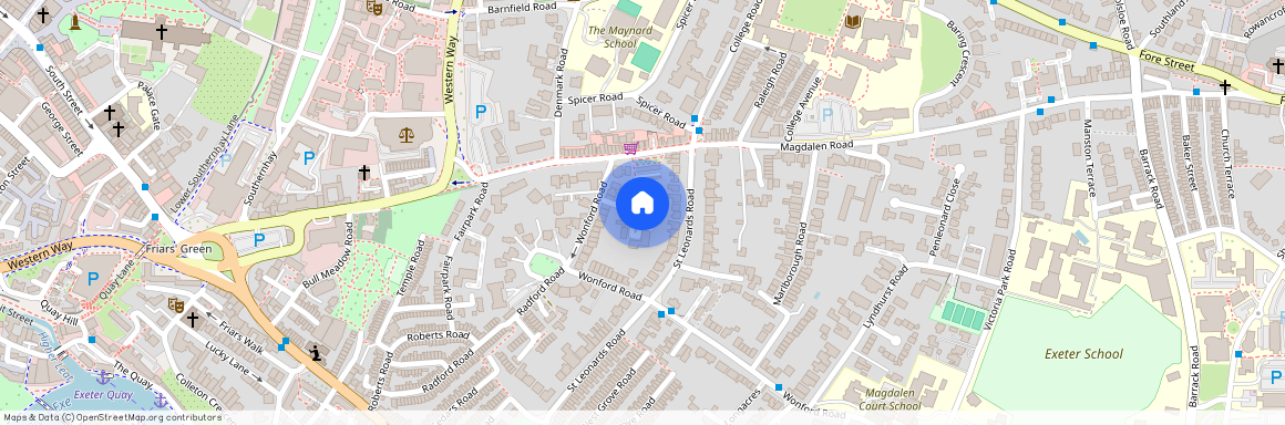 Robartes Court, Radnor Place, St Leonards, Exeter, EX2