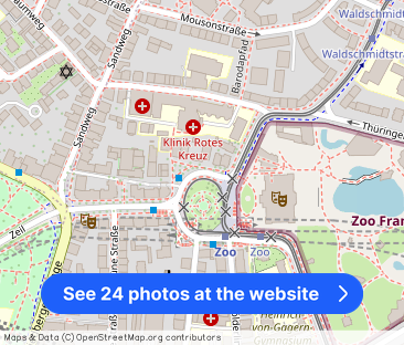 Wohnen an der EZB:Exklusive, hochwertig möblierte Wohnung mit eigen... - Photo 1