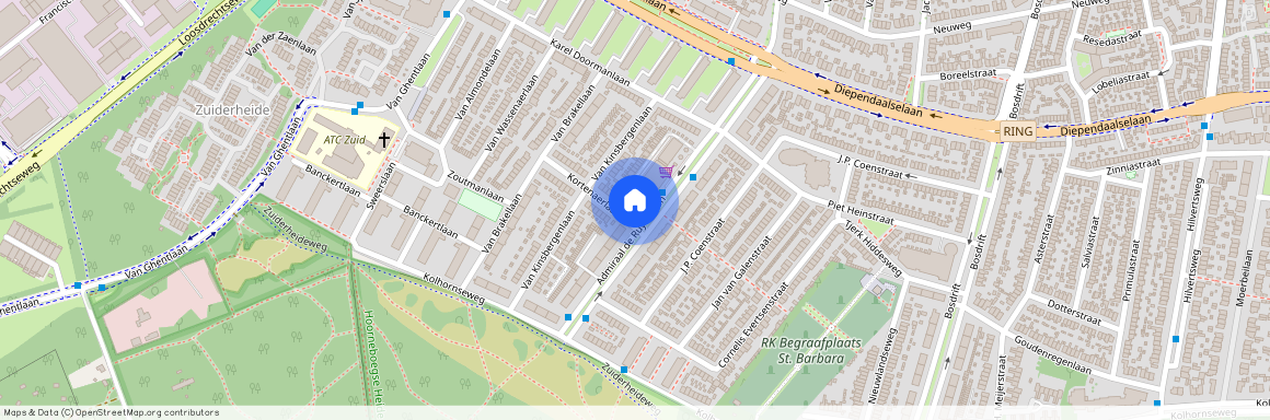 Admiraal de Ruyterlaan 90, 1215NC, Hilversum