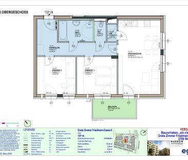 3-Zimmer-Wohnung mit Balkon, Top 8 - Foto 2