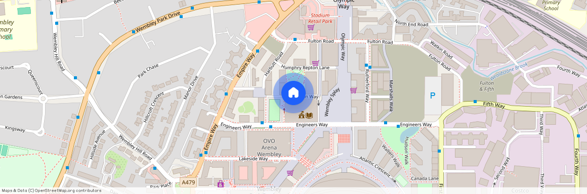 Clay Wembley, Exhibition Way HA9