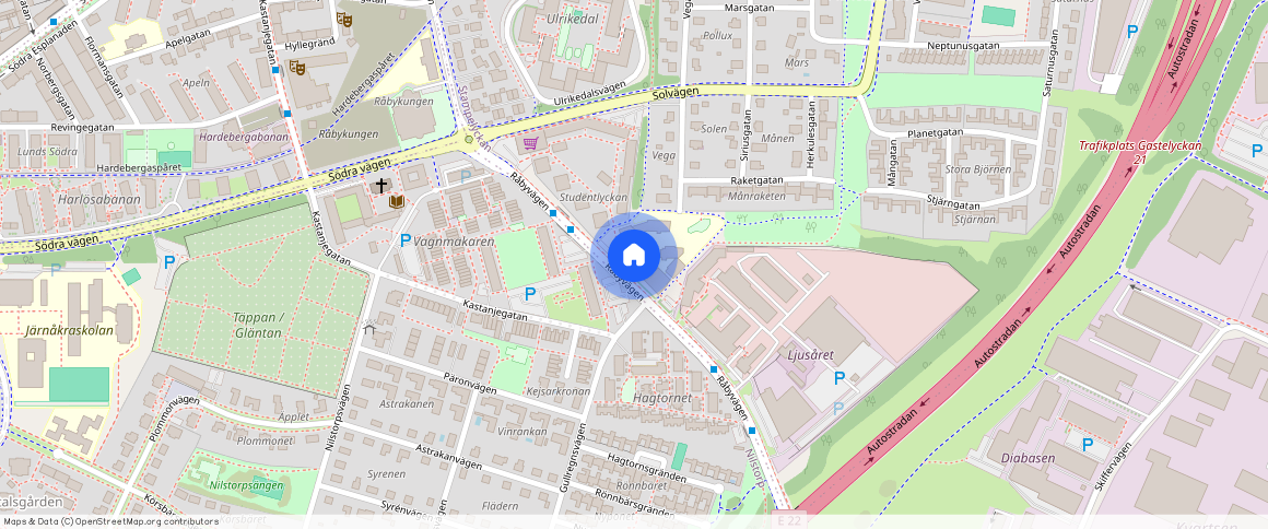 Råbyvägen **, Lund