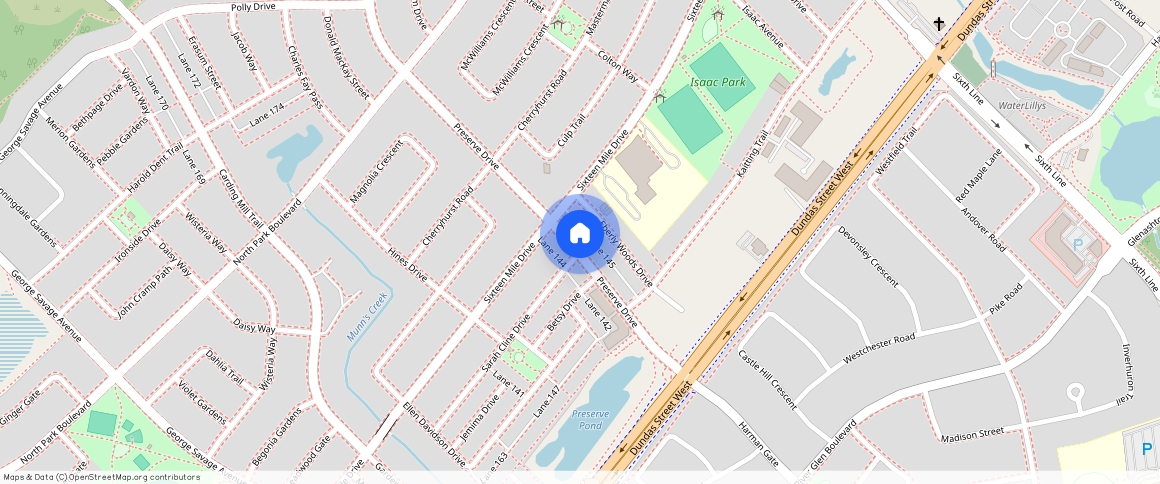 ** Preserve Drive, Oakville