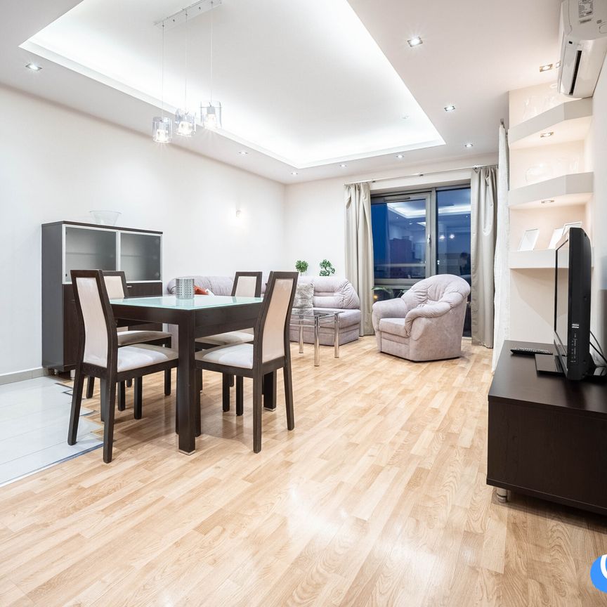 2 pok*Wiślane Tarasy*klimatyzacja, balkon, garaż - Zdjęcie 1