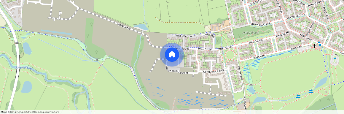 Upton Hall Crescent, Upton