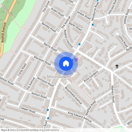 Wimborne Road, Moordown BH9