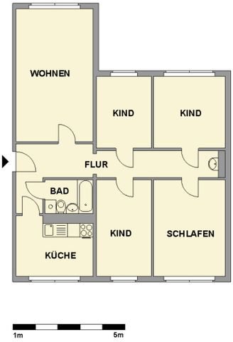 5-Raum-Wohnung - Photo 2