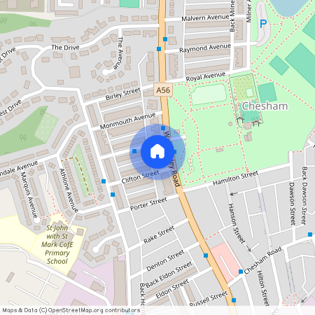 Walmersley Road, Bury, Greater Manchester, BL9