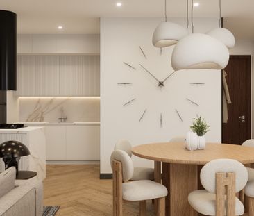 2.5, standing supérieur, 2ème étage, douche, balcon, cuisine avec îlot - Foto 6