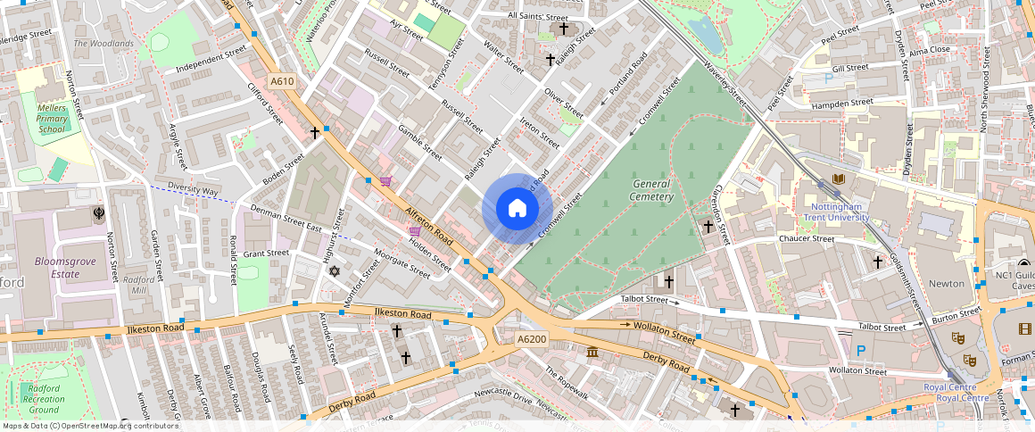 4 Portland Arms, ** Portland Road, Nottingham, NG7 4GN