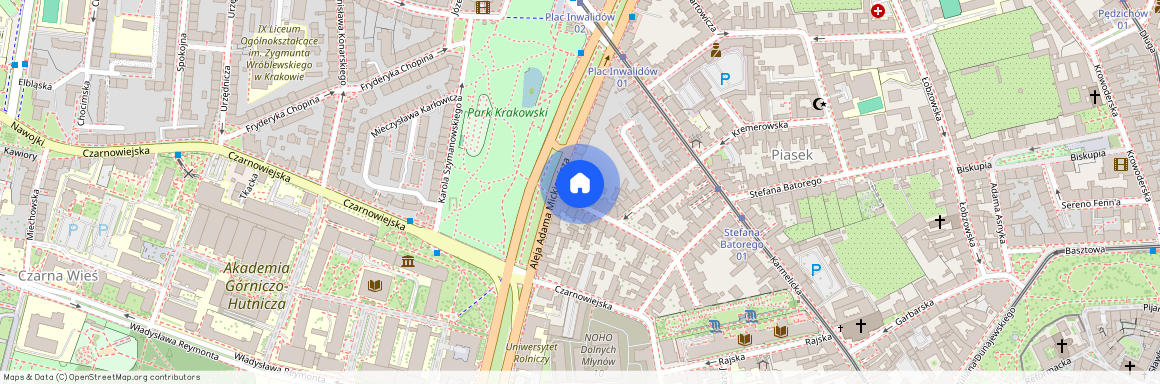ul. Jana Kochanowskiego, Piasek, Stare Miasto, Kraków, małopolskie