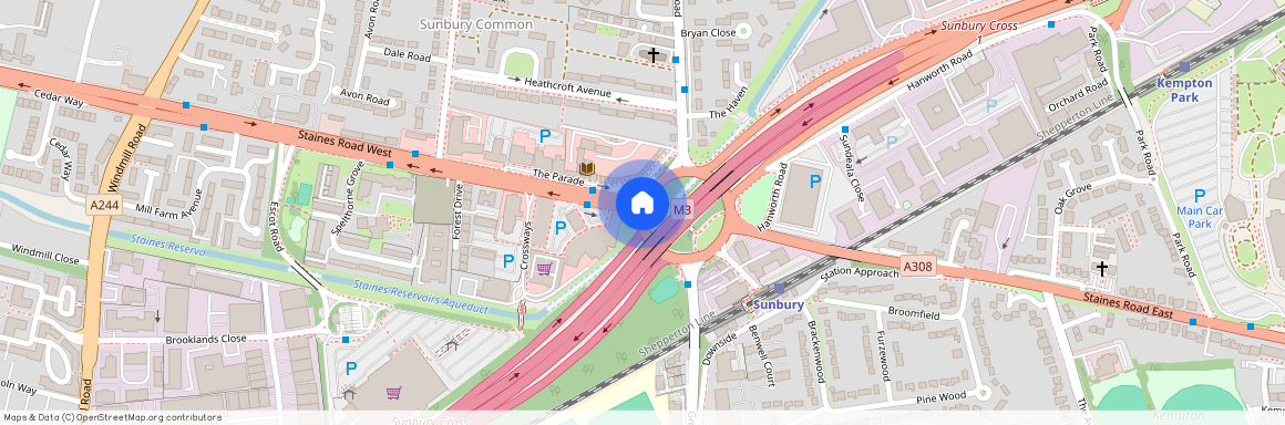 Sunbury, Sunbury-on-thames, TW16