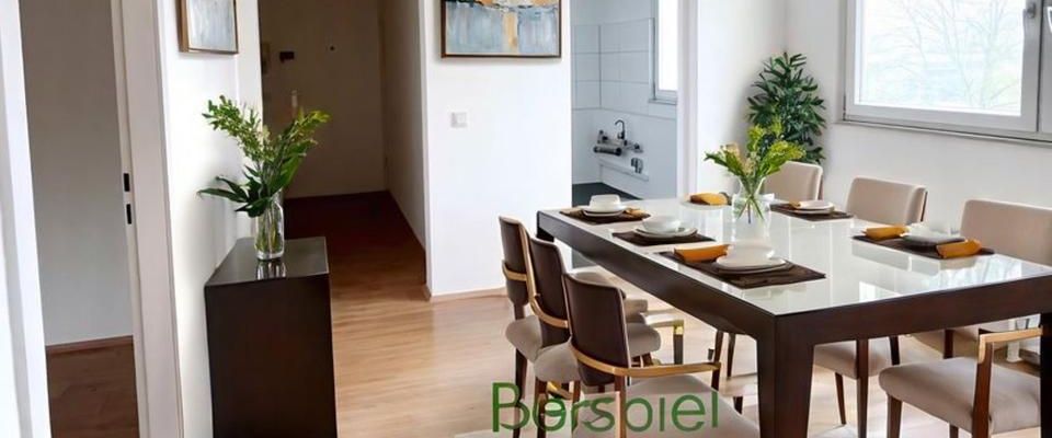 Helle 3,5-Zi-Whg. mit Einbauküche in ruhiger, grüner Lage von MA-Vogelstang - Photo 1