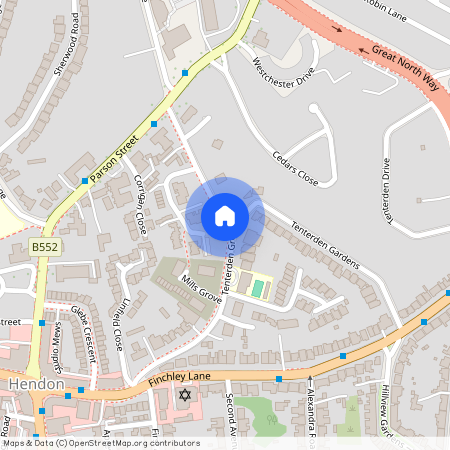 Edinburgh House, Tenterden Grove, Hendon