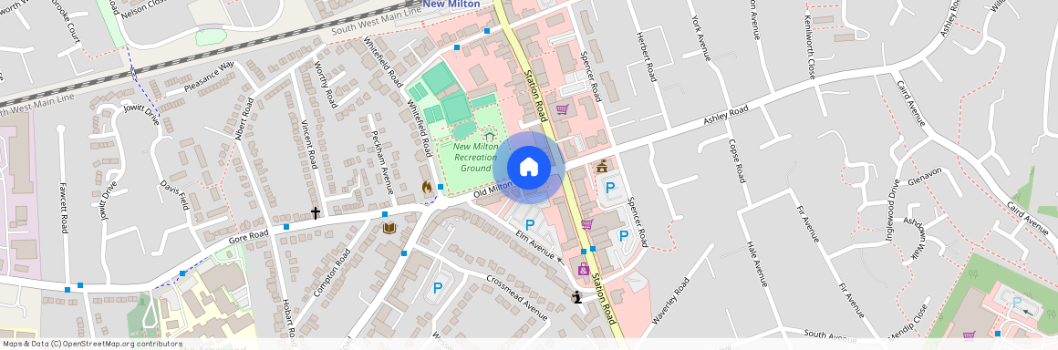 Old Milton Road, New Milton, Hampshire. BH25 6DT