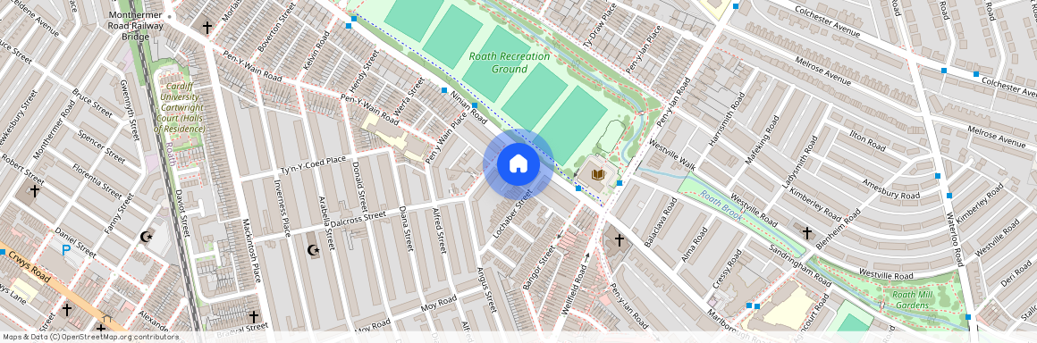 Ninian Road, Roath, CF23