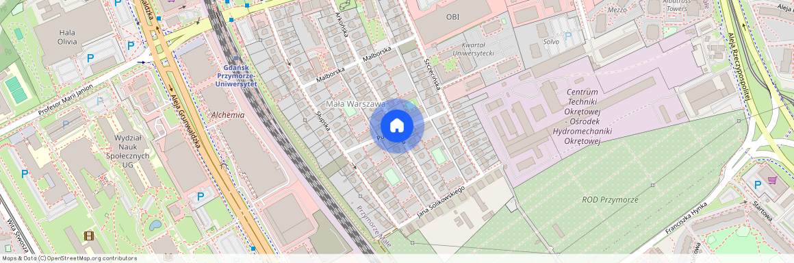 ul. Lipowa, Przymorze Małe, Gdańsk, pomorskie