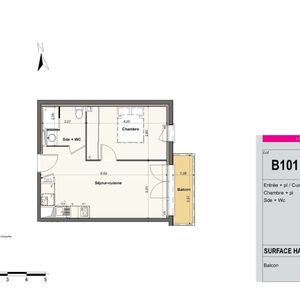 Location Appartement 2 pièces 37m² BISCARROSSE 40600 - Photo 3