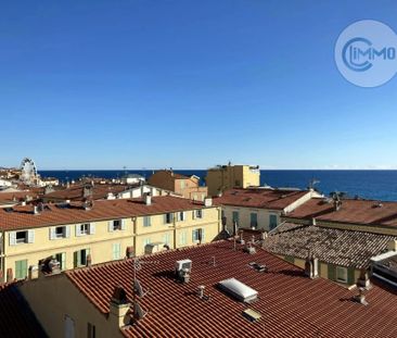 Exclusivité – Rare à Menton, 3 pièces meublé avec vue mer en dernie... - Photo 2