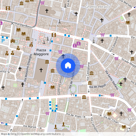 Via Marchesana, Bologna, Emilia-Romagna 40124