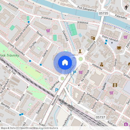 ulice Štěpánská, Vsetín