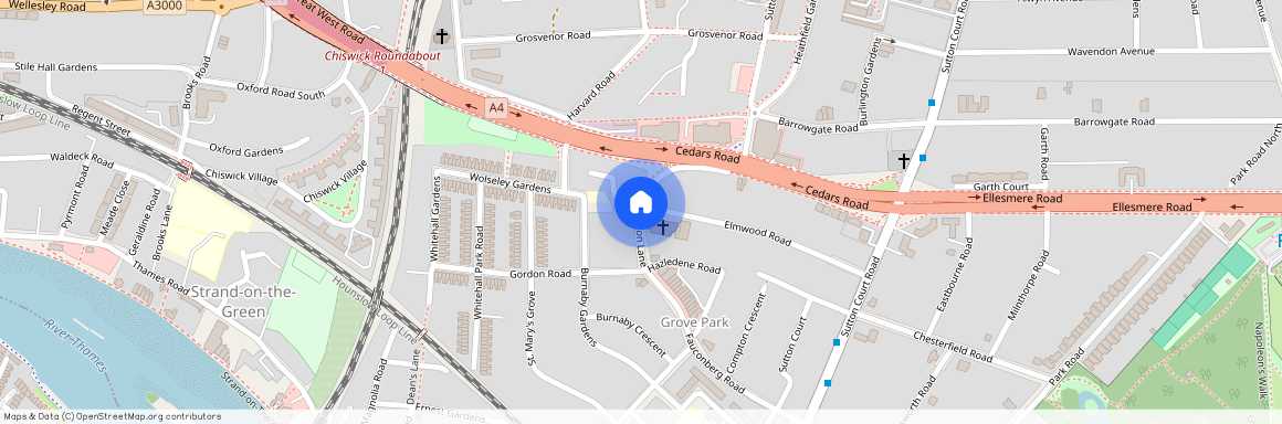 Sutton Lane South, Chiswick, W4