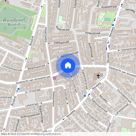 Bloemenkwartier Noord, 1214 BD, Gijsbrecht van Amstelstraat, Hilversum