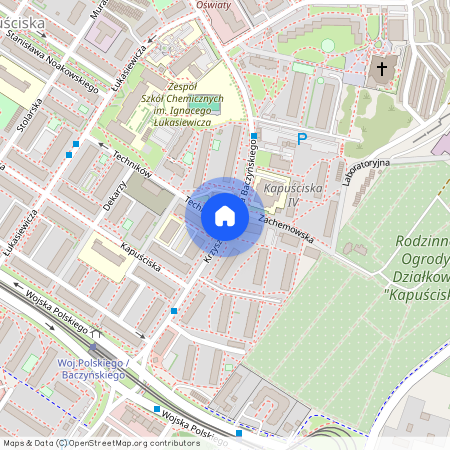 ul. Krzysztofa Kamila Baczyńskiego, Kapuściska, Bydgoszcz, kujawsko-pomorskie