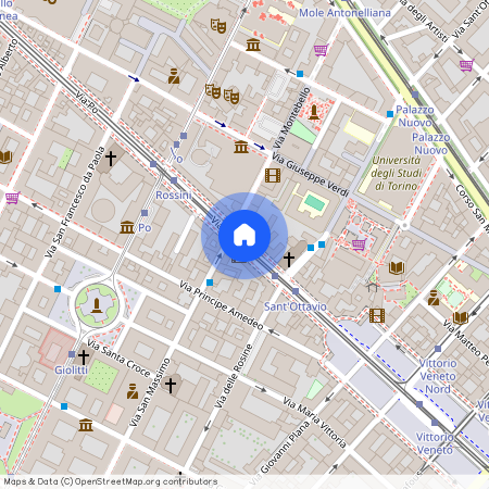 Via Po, Turin, Piedmont 10124