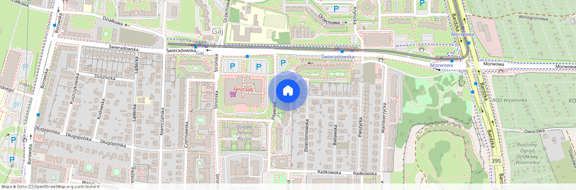 ul. Piławska, Gaj, Krzyki, Wrocław, dolnośląskie